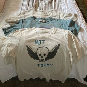 3 Imogene and Willie T-shirts size Large